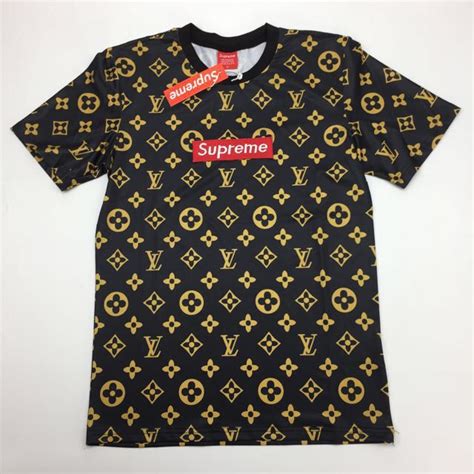 supreme lv t shirt ebay|louis vuitton x supreme tracksuit.